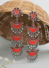 Yemma Oxidised Earrings