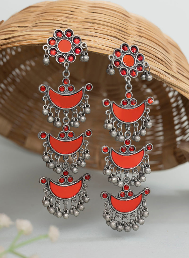 Yemma Oxidised Earrings