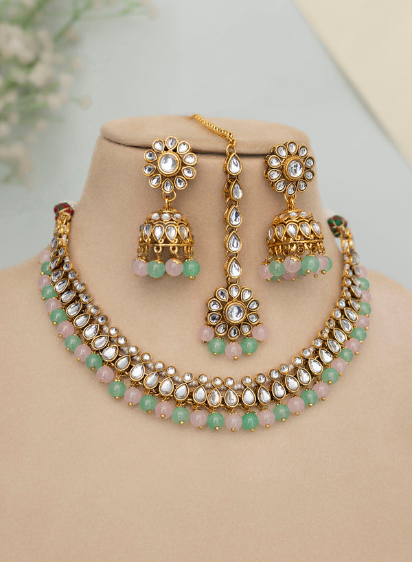 Anahitaa Kundan Necklace set