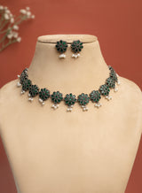 Gulnaz oxidised necklace