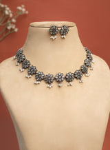 Gulnaz oxidised necklace