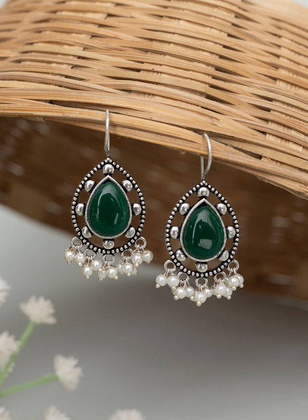 Shivenika Stone Drop Earrings
