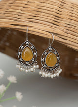 Shivenika Stone Drop Earrings