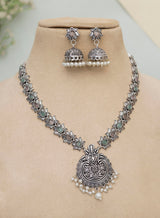 Ajara oxidised necklace