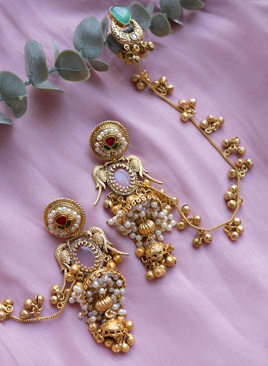 Maheen long earring