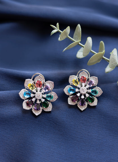 Aara flower Studs