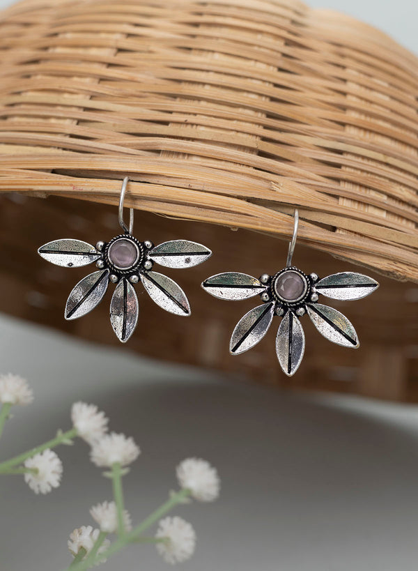 Ardhavi Flower Drop Earrings