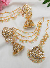 Deepali mangtika with earring