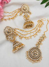 Deepali mangtika with earring