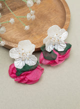 Triksha flower earrings