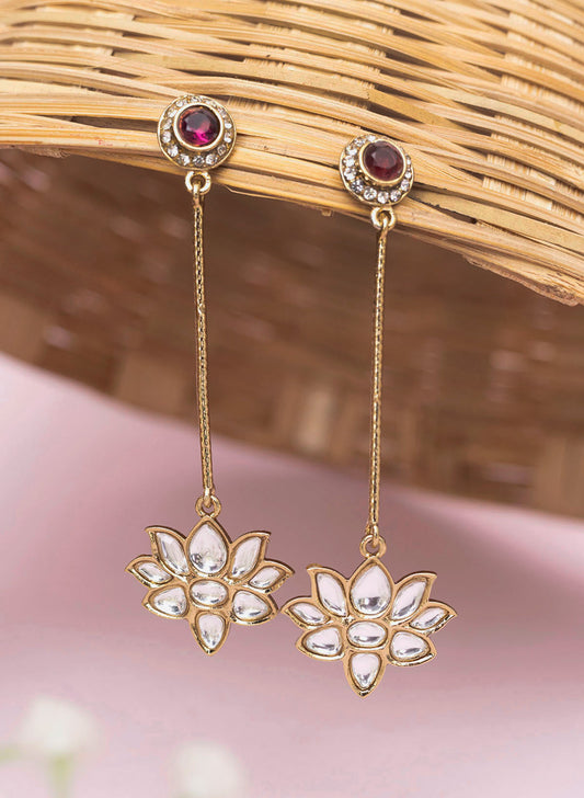 Anushkaa kundan Earrings