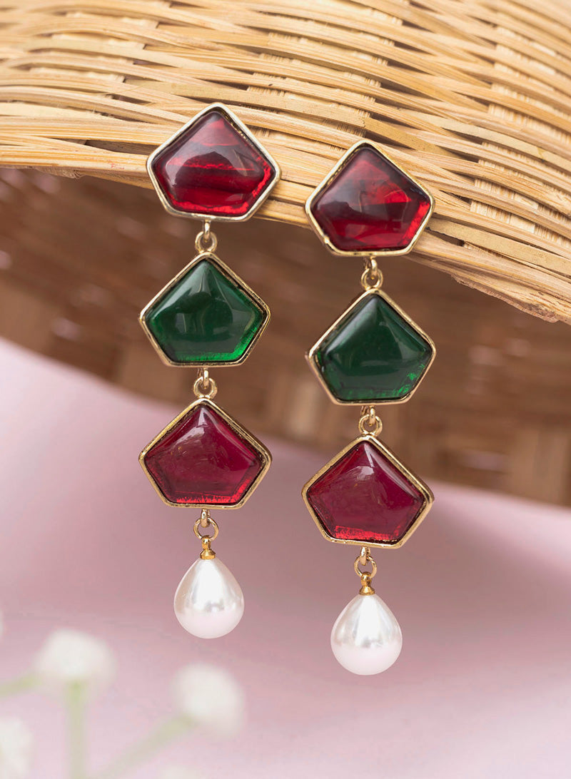 Dracey stone Earrings