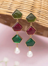 Dracey stone Earrings