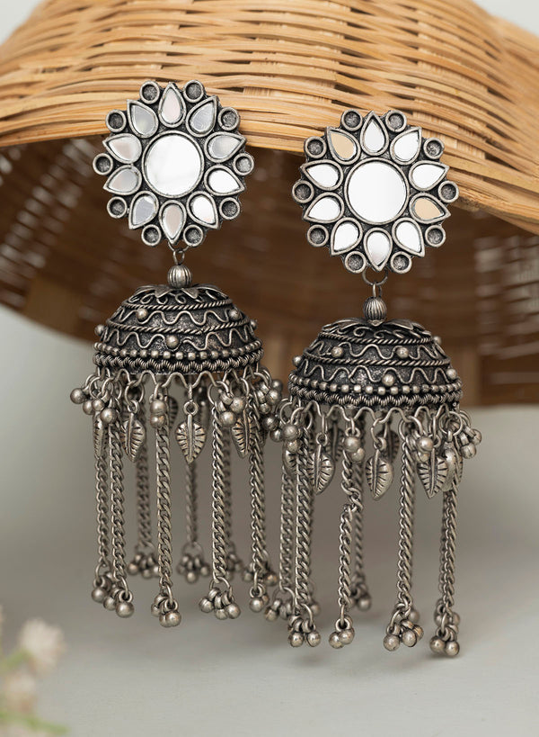 Gunjika mirror long jhumka