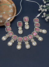 Sabhyaa Polki Necklace set