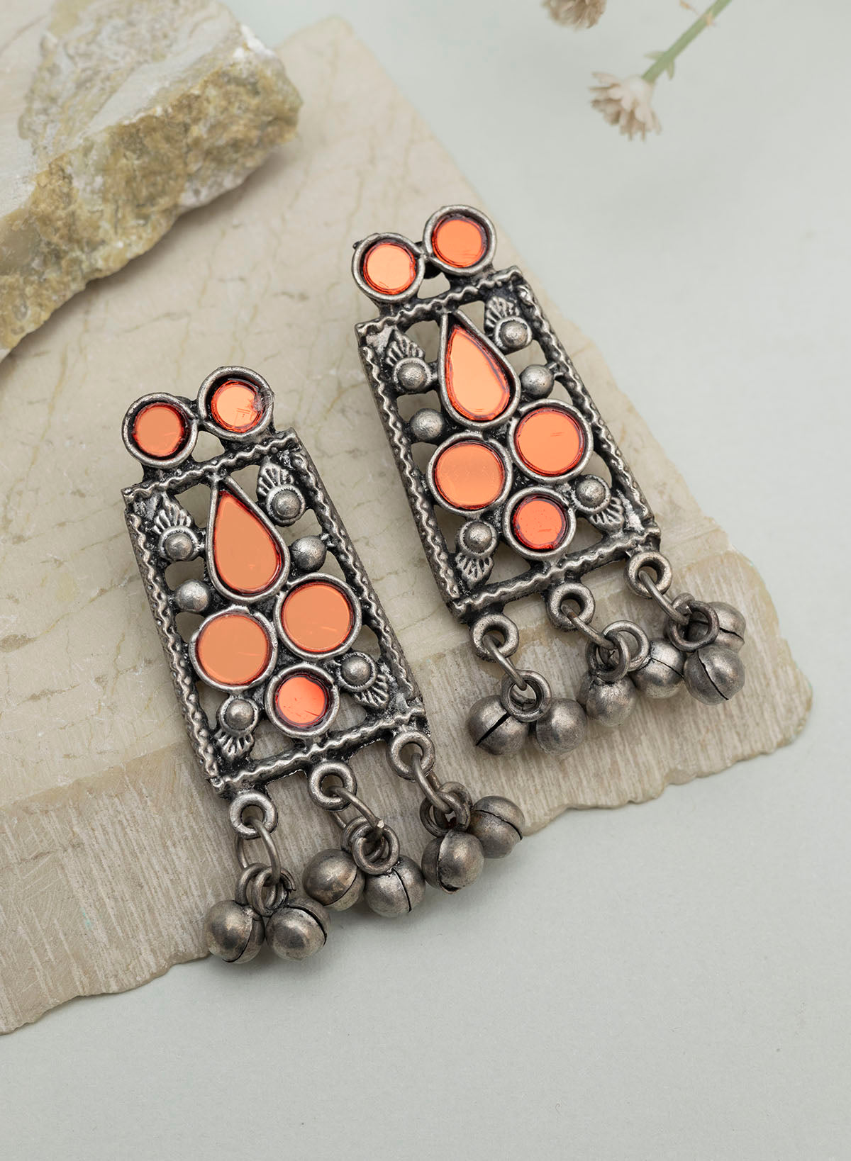 Aynaz mirror earring