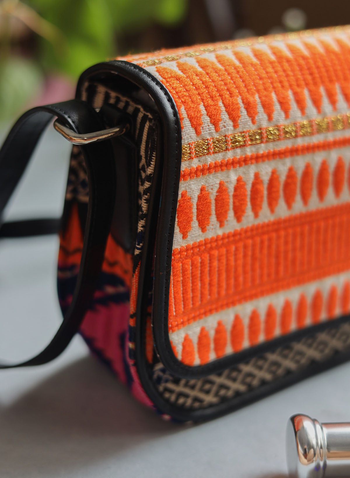 Citrus crush cross body bag