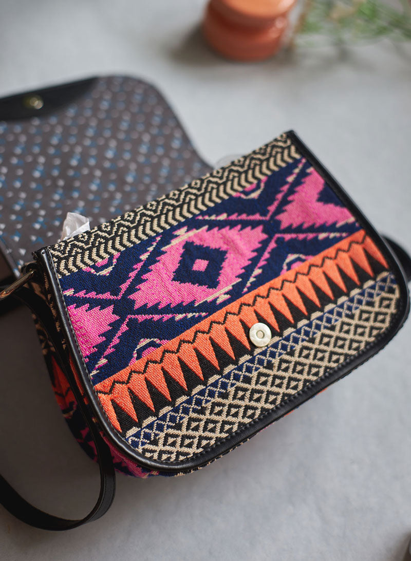 Citrus crush cross body bag