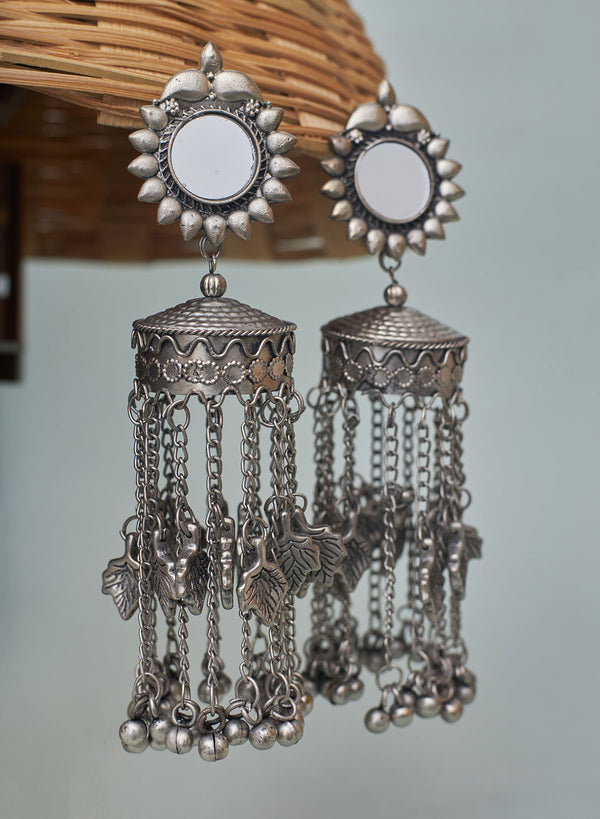 Valini mirror jhumka