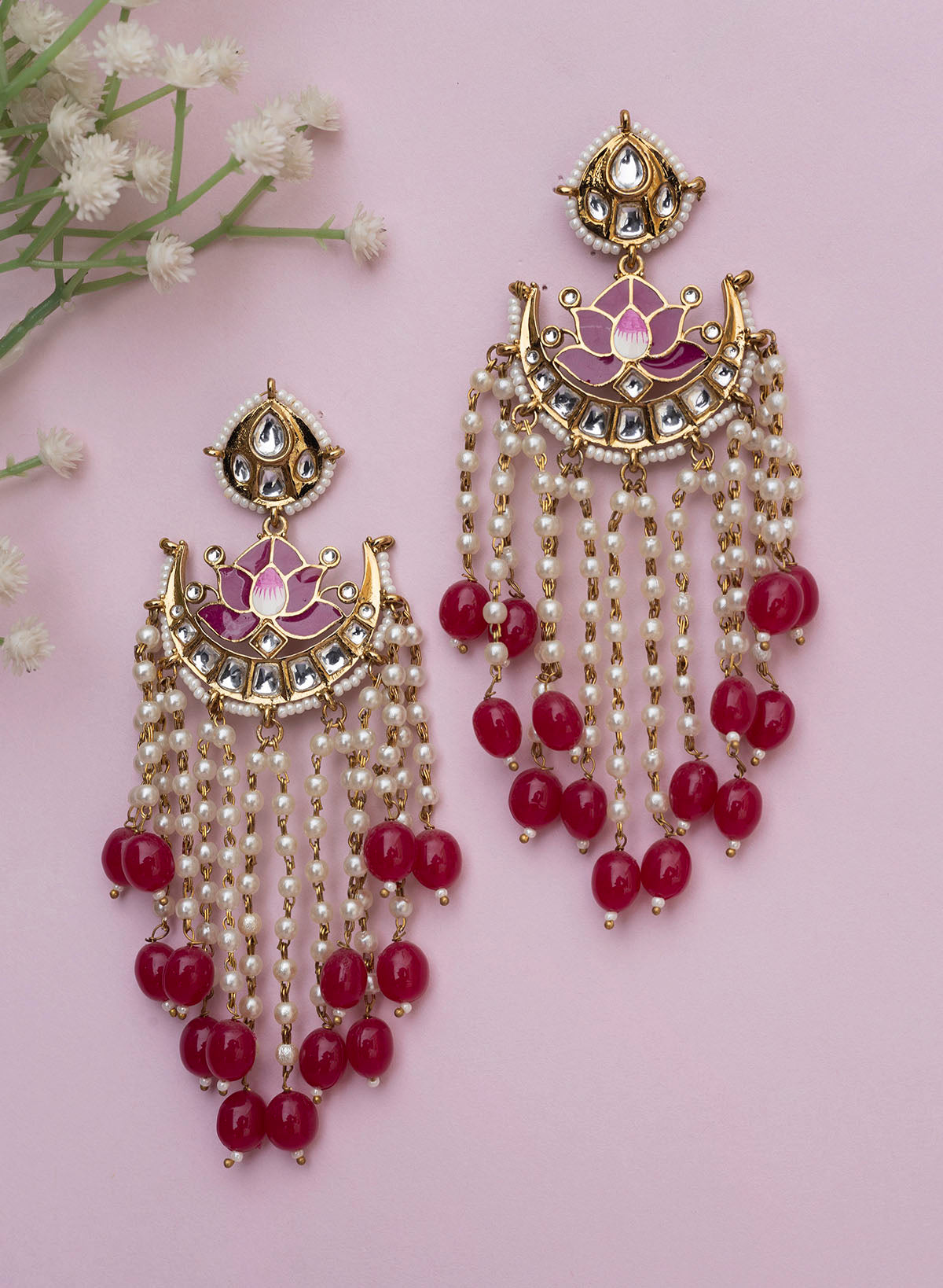 Ekaksh Lotus Earrings