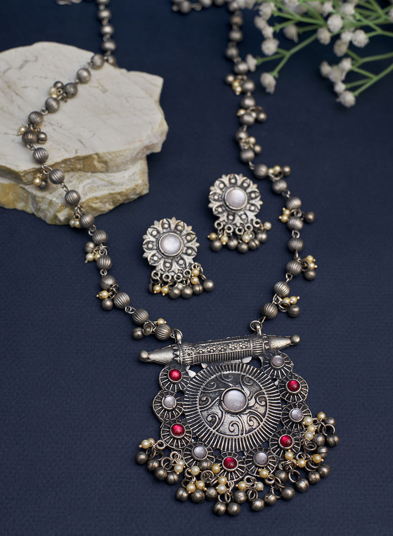 Taral stone necklace set