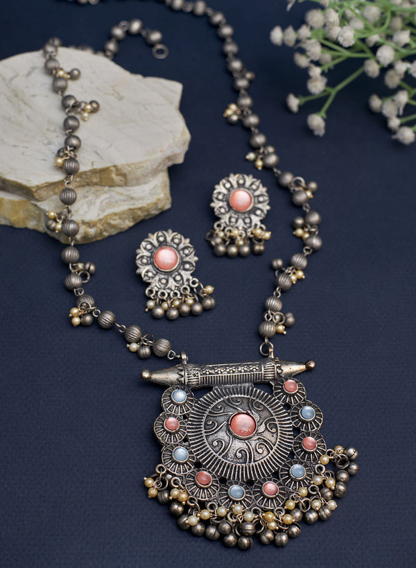 Taral stone necklace set