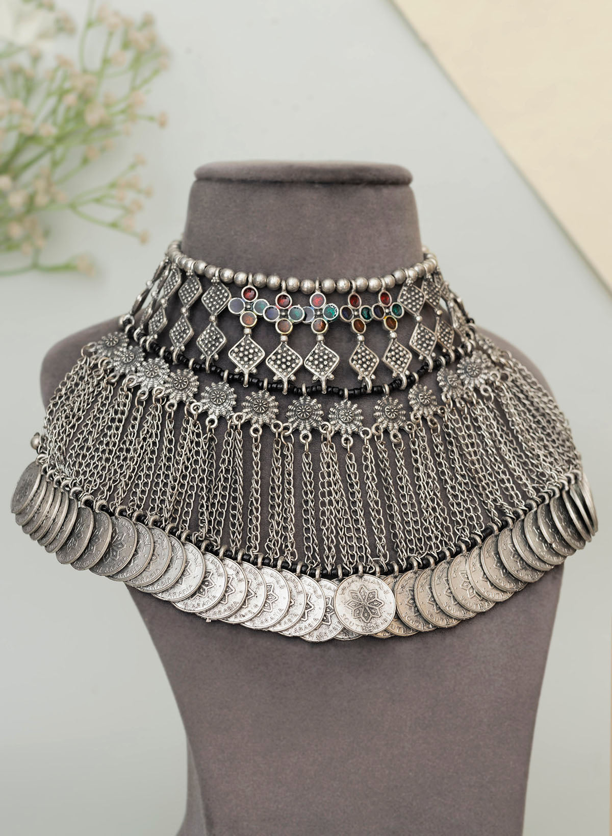 Naidhrua oxidised set