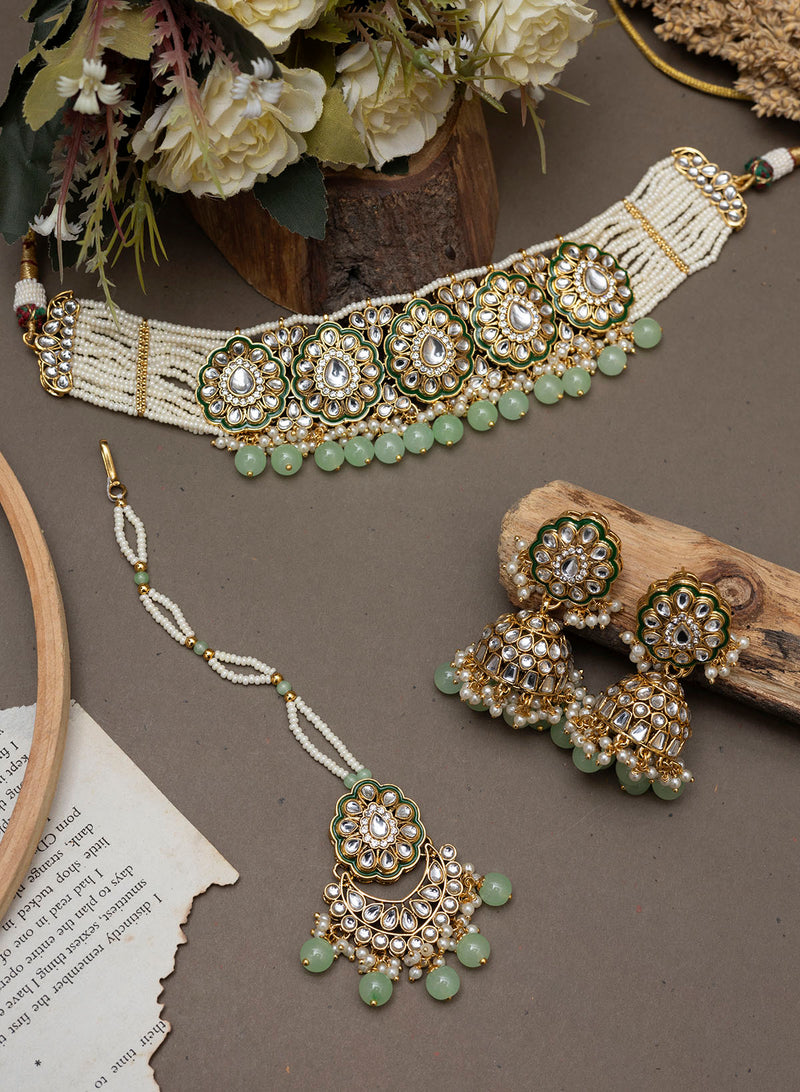 Lochan Kundan Necklace Set