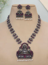 Laxmi Goddess Necklace Set