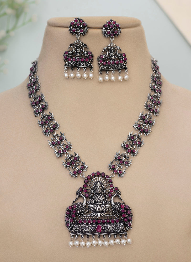 Laxmi Goddess Necklace Set