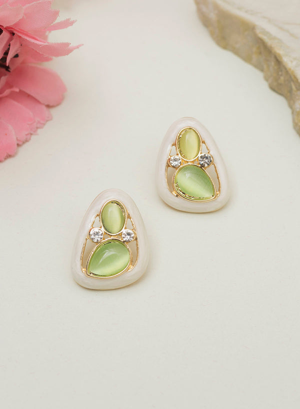 Kora stone earring
