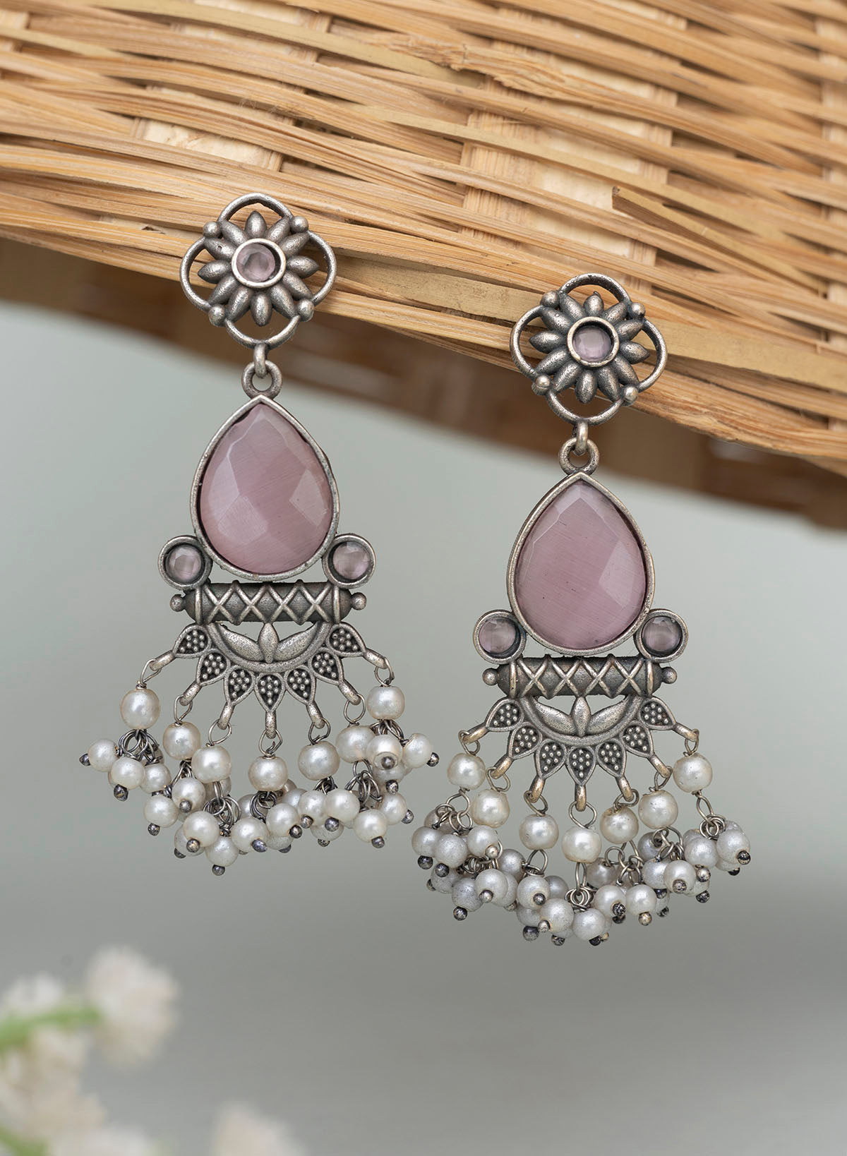 Noora Silver earring