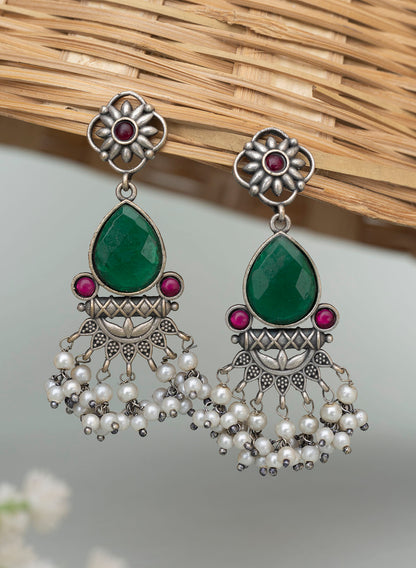 Noora Silver earring