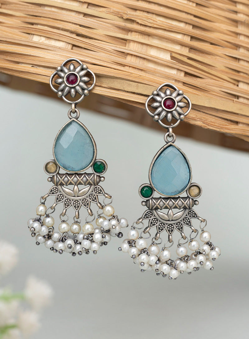 Noora Silver earring