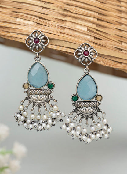 Noora Silver earring