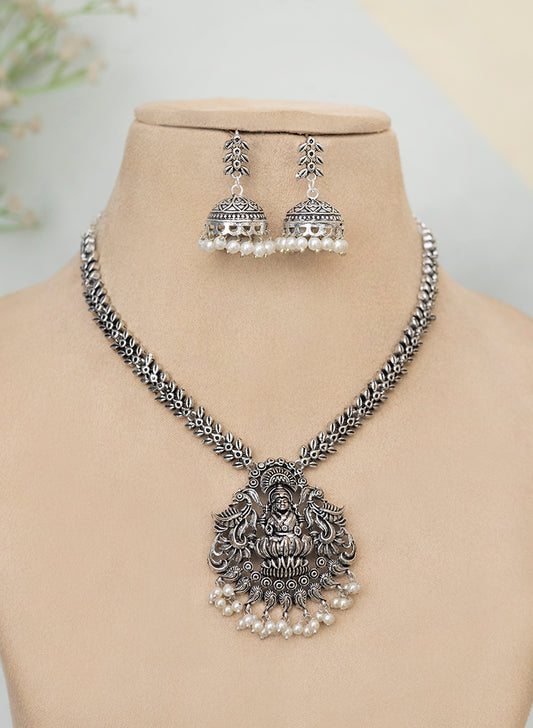 Lakshmi oxidized Necklace set