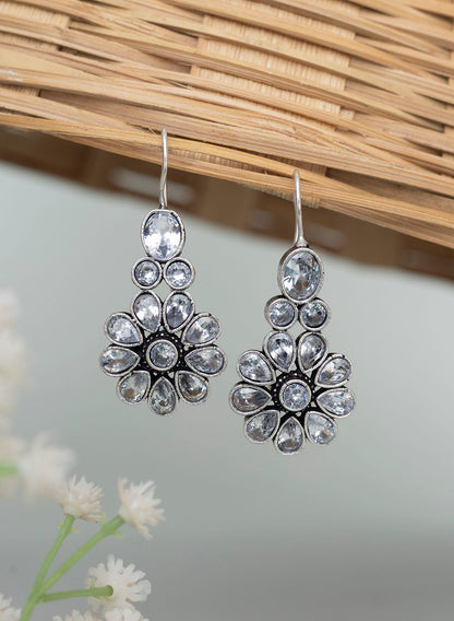 Rhea Stone Drop Earring