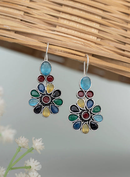 Rhea Stone Drop Earring