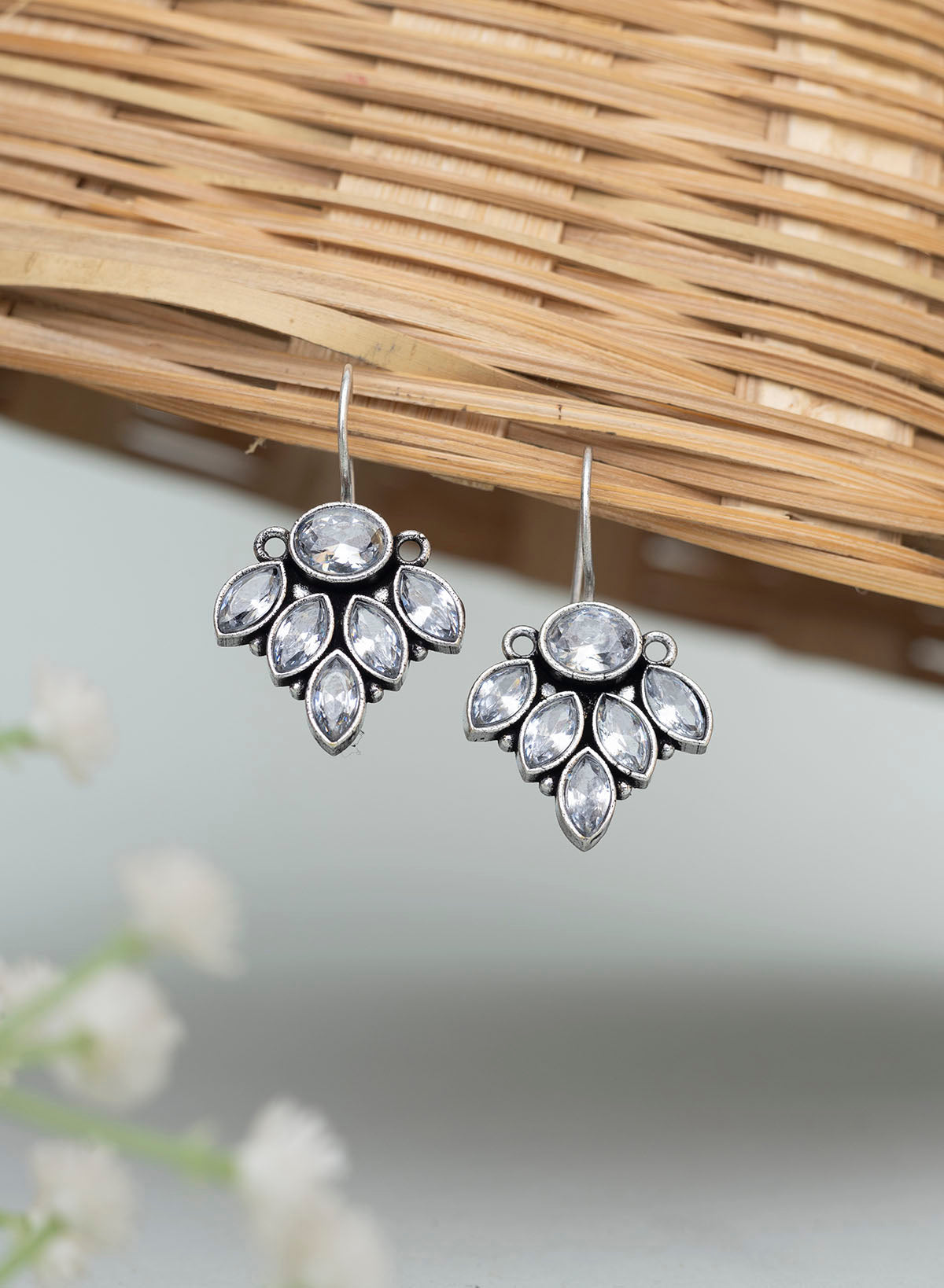 Pranoti Silver earring