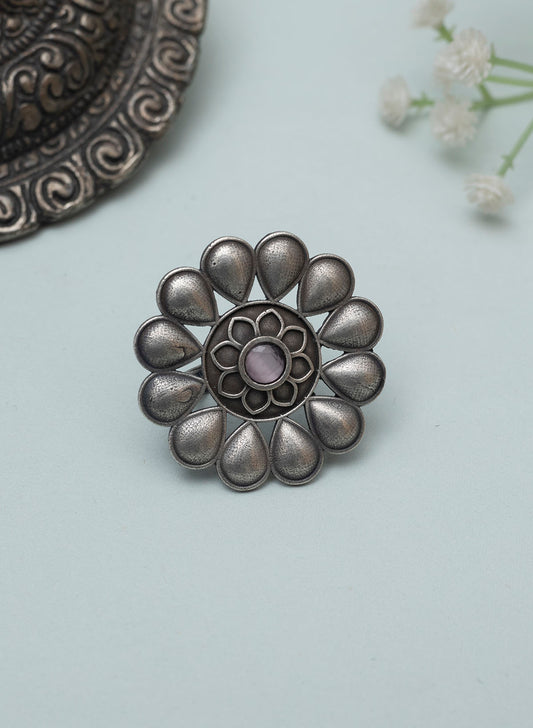 Sameera Oxidised Ring
