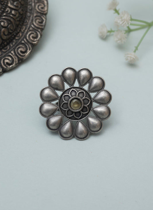 Sameera Oxidised Ring