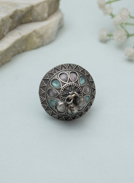 Amrita Oxidised Ring