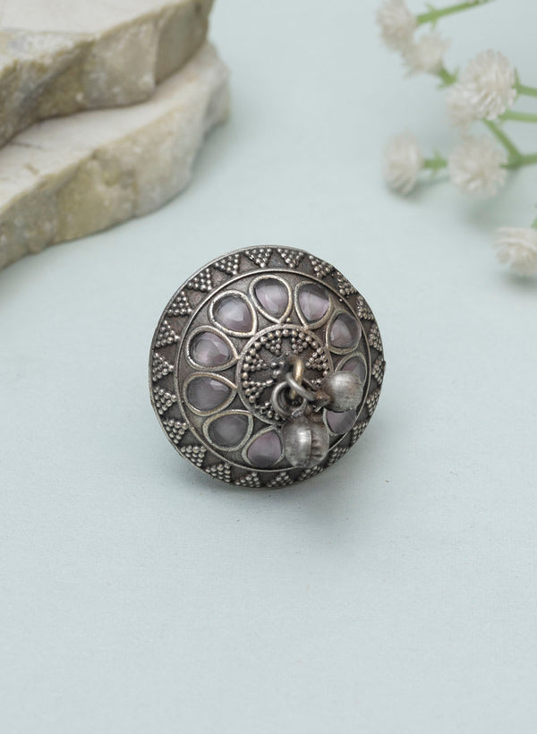 Amrita Oxidised Ring