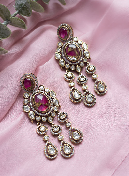 Ratika kundan earring