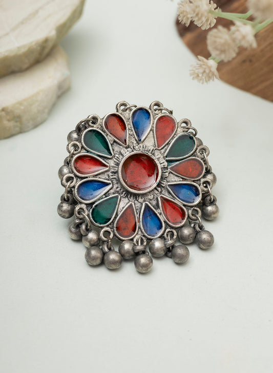 Chandika Oxidised Ring