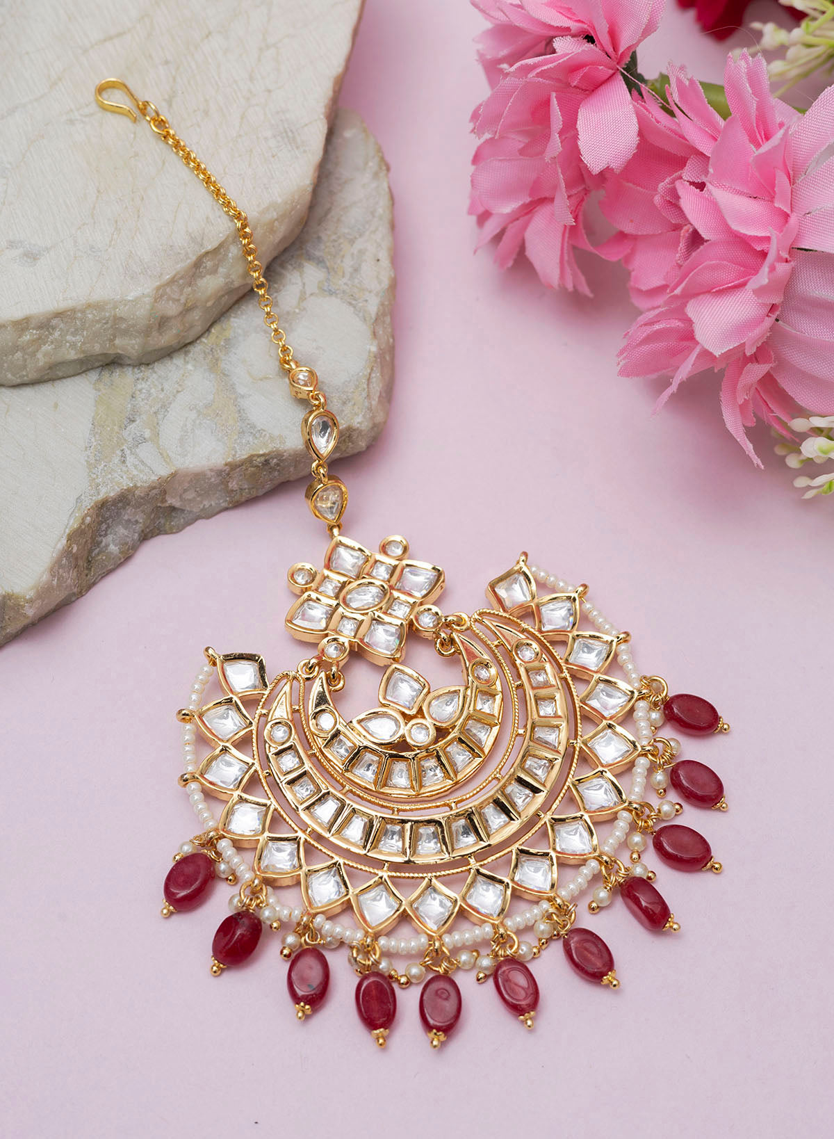 Imanvi Kundan Maangtikka