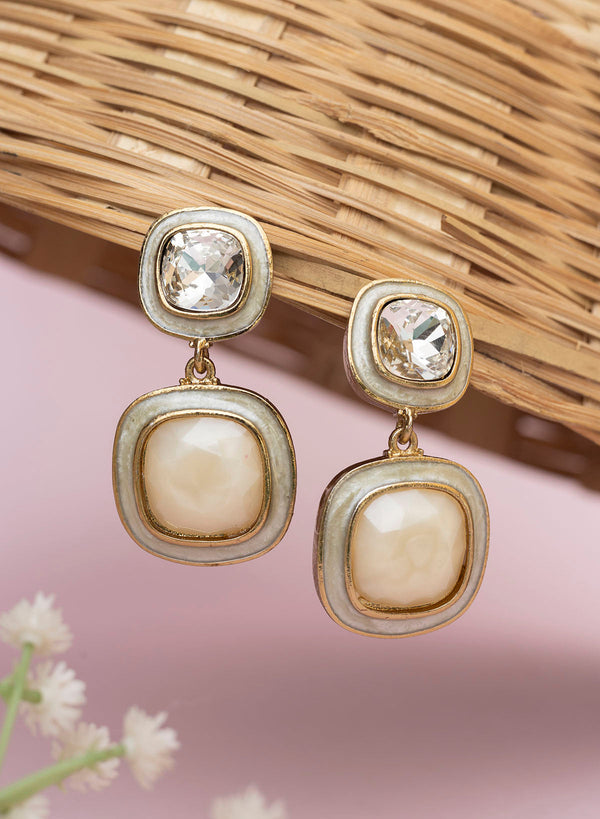 Shidha stone earrings