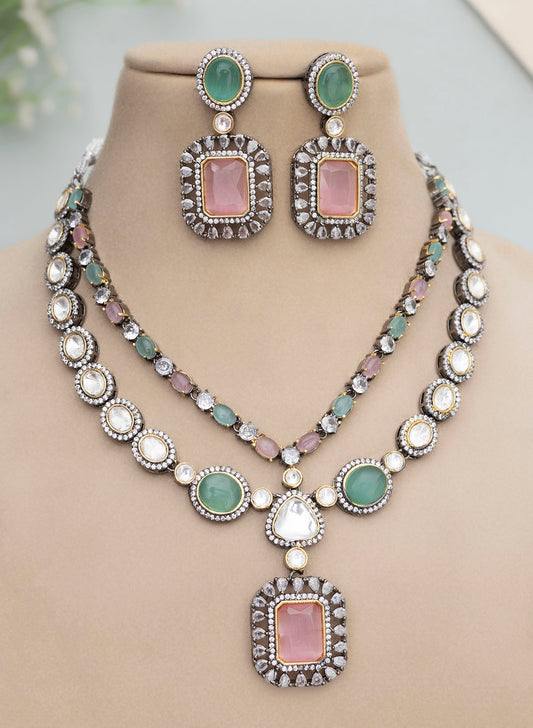 Vatira Polki Necklace set