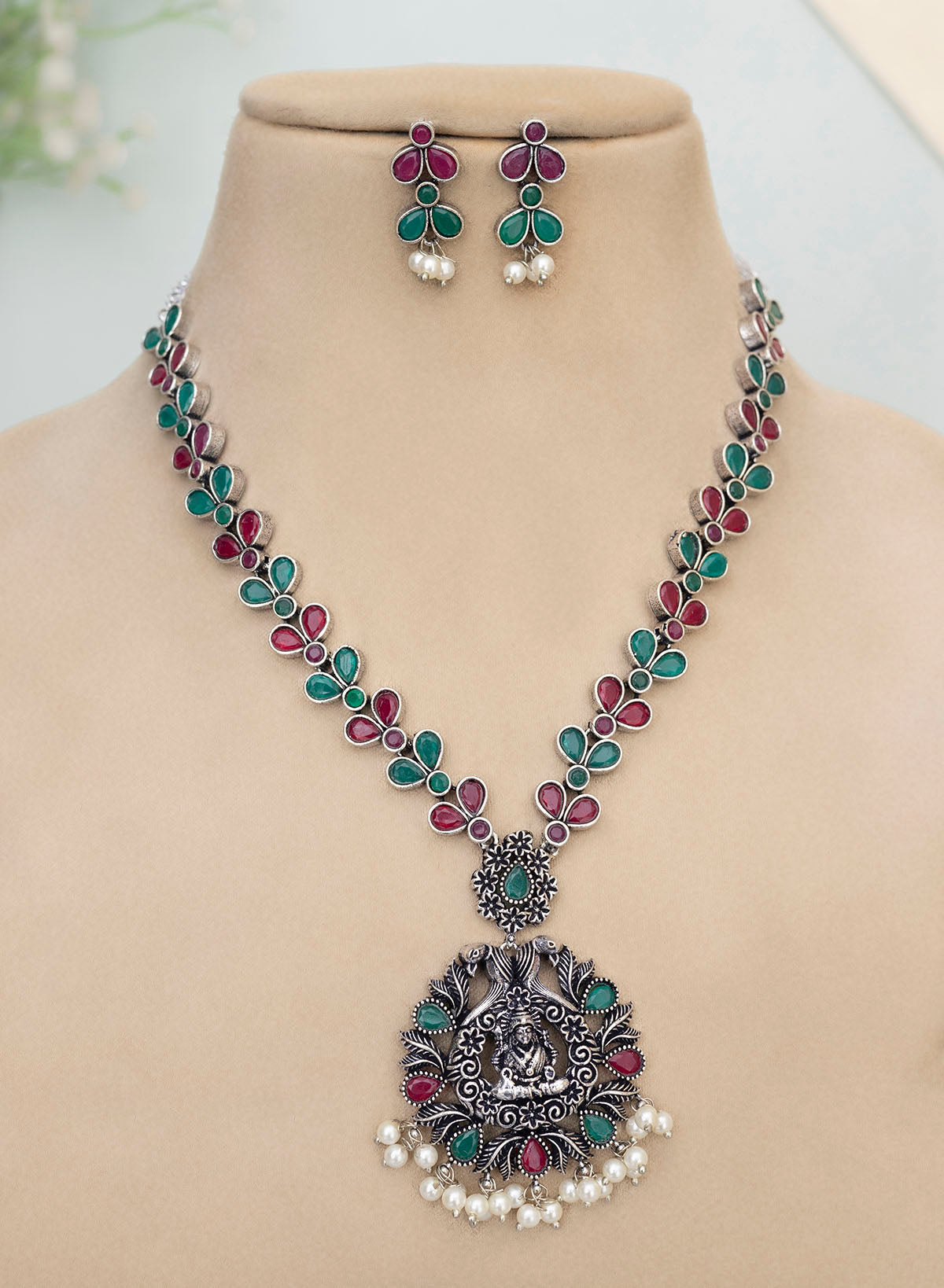 Rudrakshi Necklace set