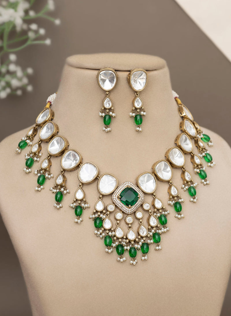 Saabira Polki Necklace set